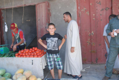 Fruit stand in Dholoyia