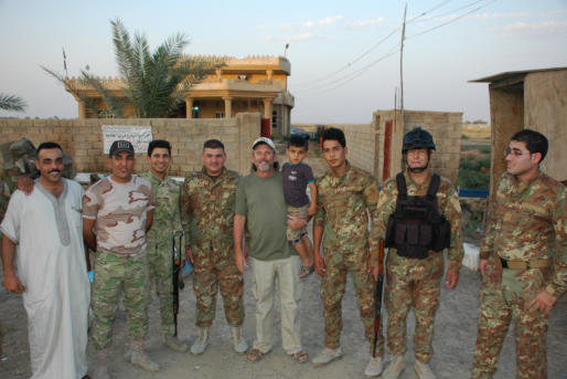 Near the border with Diyala province