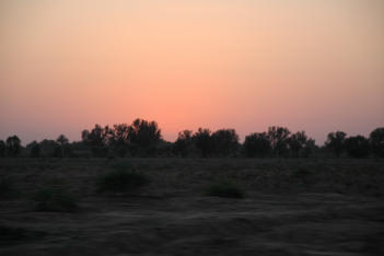 As the sun goes down we headed back for a bit of a drive.